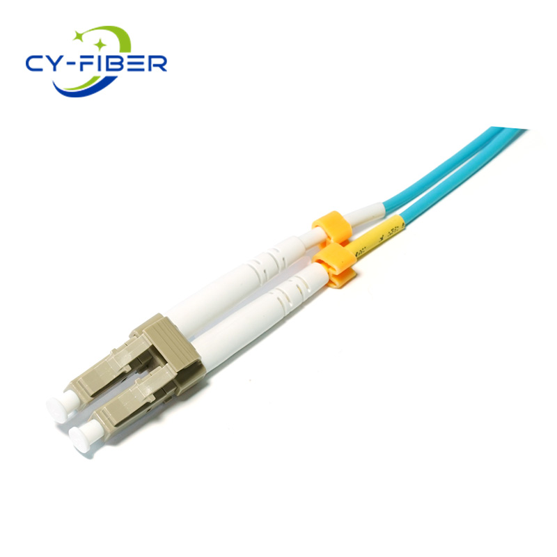 OM3 LC-FC UPC雙工LSZH 3.0mm光纖跳線, 3m